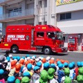 【ひまわり組】消防見学でかっこいい消防訓練を見たよ！